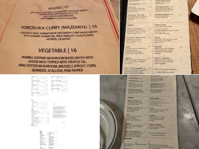 NR Menu