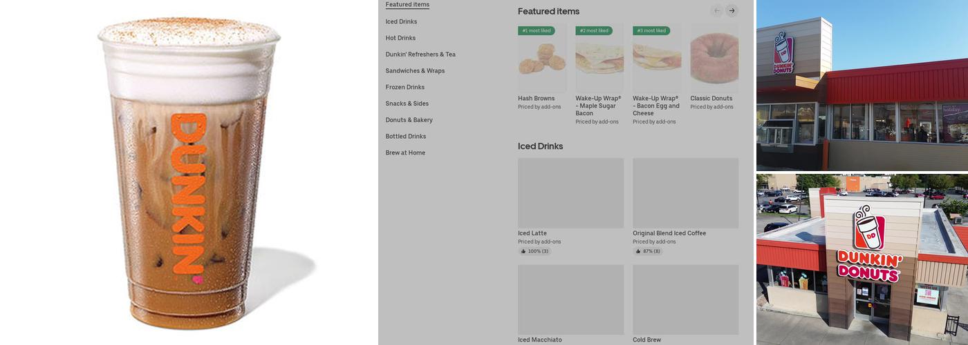 Dunkin' Menu