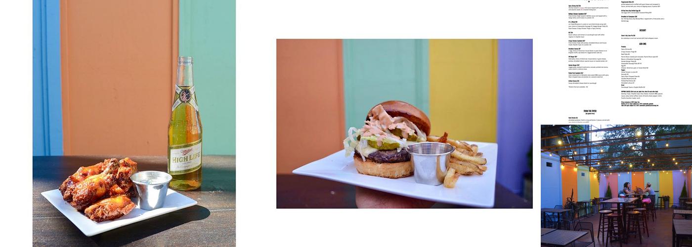 Gowanus Gardens Menu