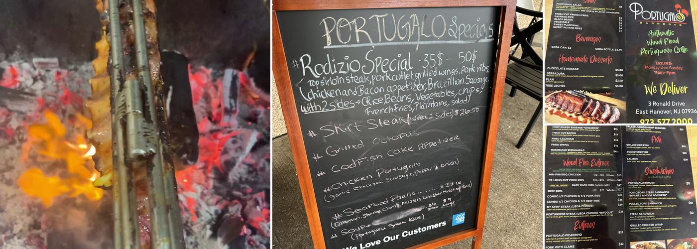 Portugalo BBQ Menu