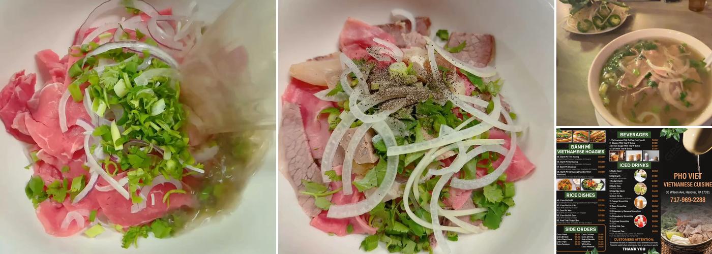 Pho Viet Menu