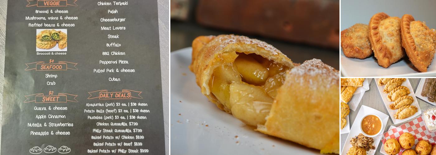 Empanadas Latin Street Food Menu