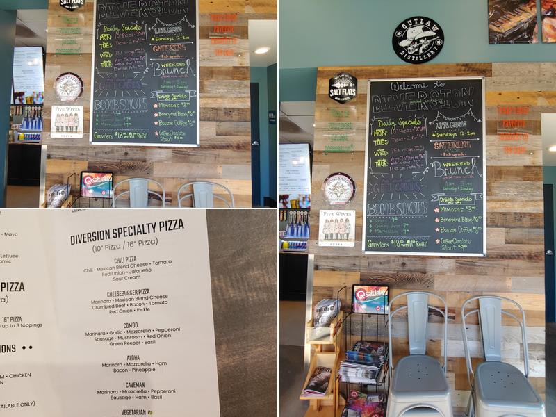 Diversion Social Eatery Menu