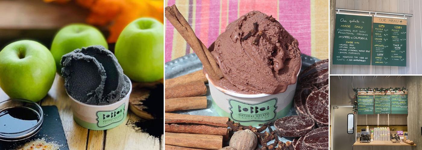 Bobboi Natural Gelato Menu