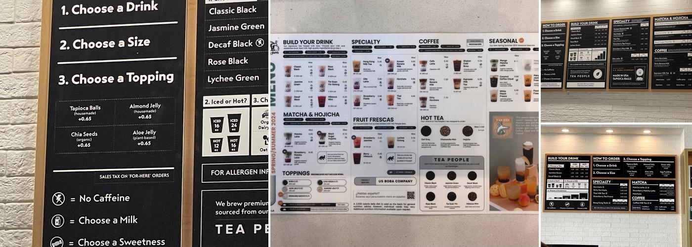 Boba Guys Long Beach Menu