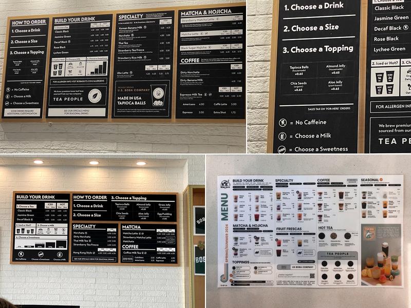 Boba Guys Long Beach Menu