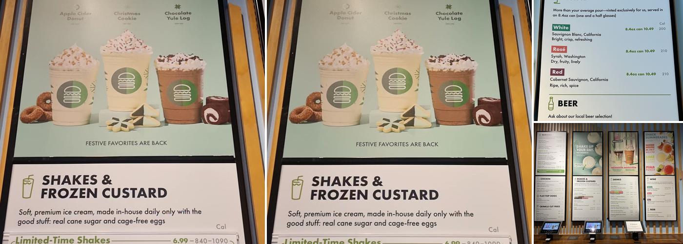 Shake Shack Long Beach Menu