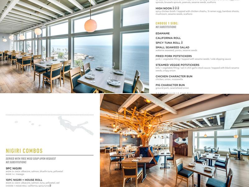 Blue Ocean / Harumama Menu