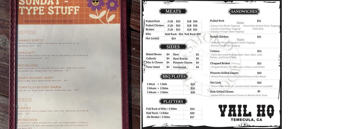 The Daisy Menu