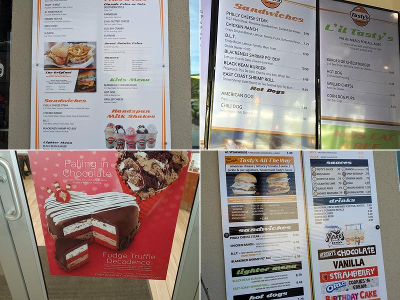 Tasty's Wildlight Menu