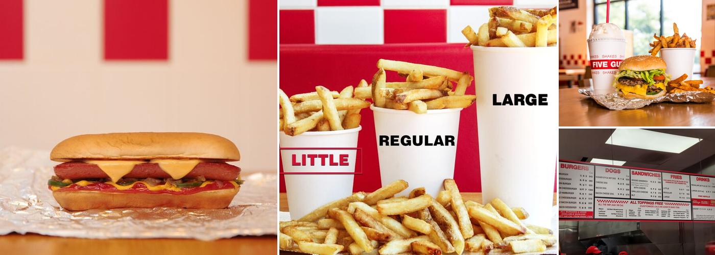 Five Guys Menu