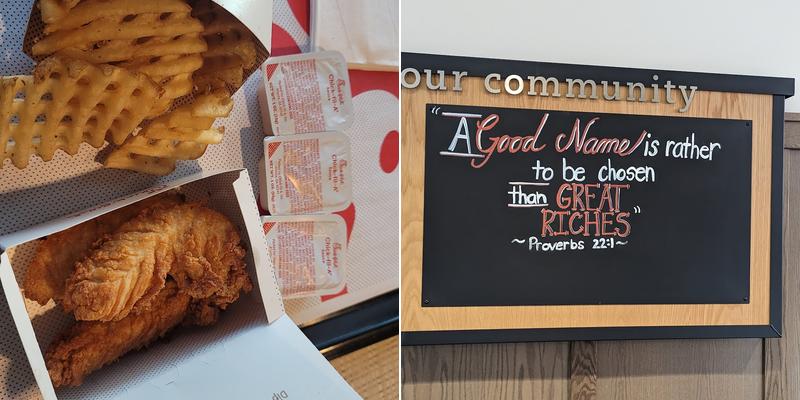Chick-fil-A Menu
