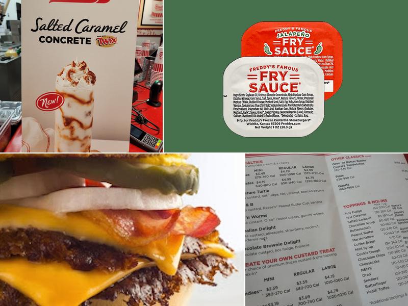 Freddy's Frozen Custard & Steakburgers Menu