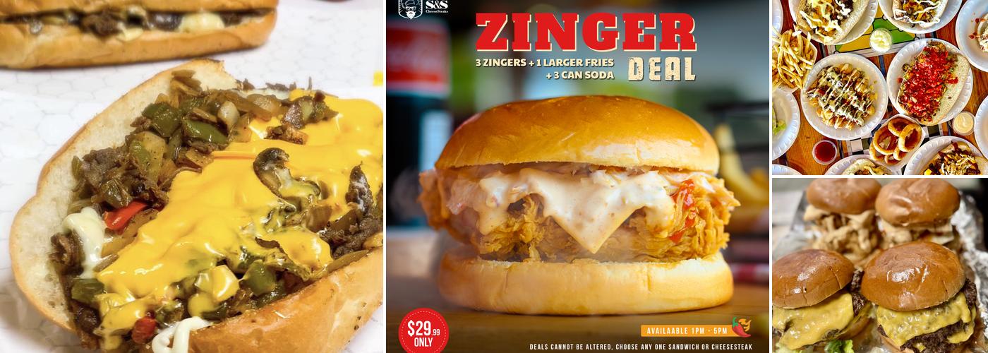 S&S CHEESESTEAKS ( Best Philly Cheesesteaks and Burgers) Menu