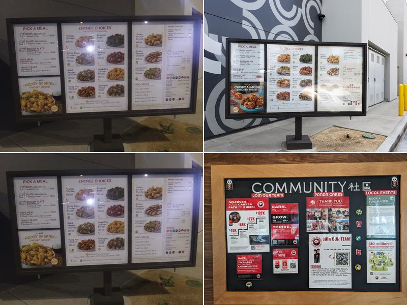 Panda Express Menu