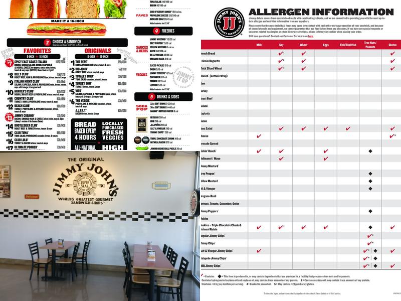 Jimmy John's Menu
