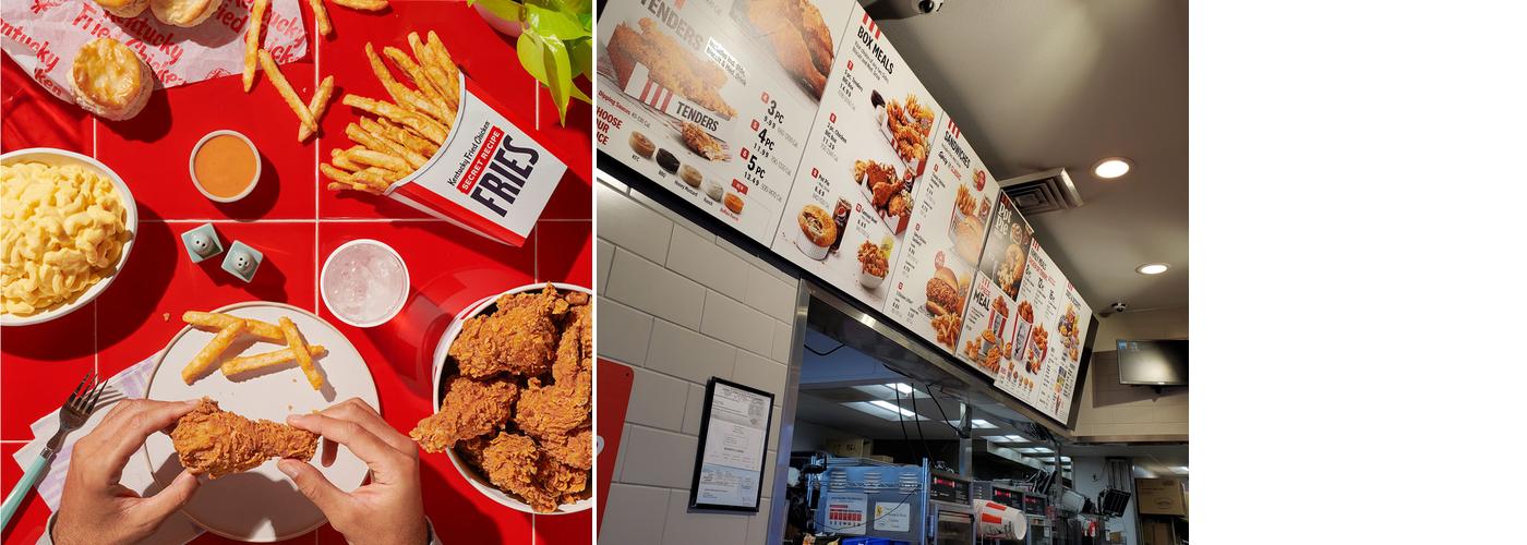KFC Menu