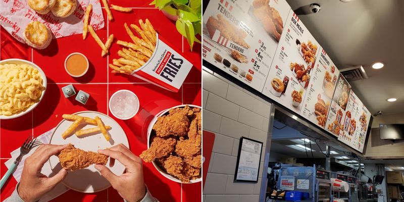 KFC Menu