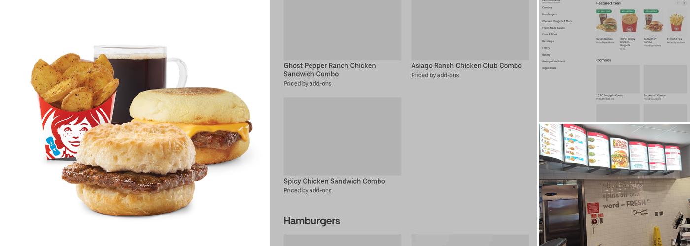 Wendy's Menu