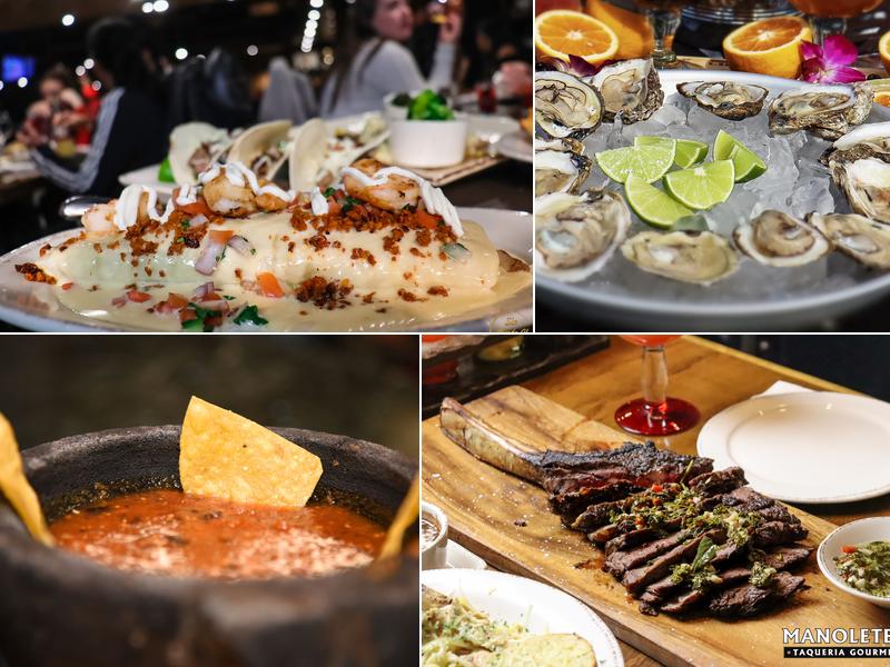 Manolete's Taqueria Gourmet Menu