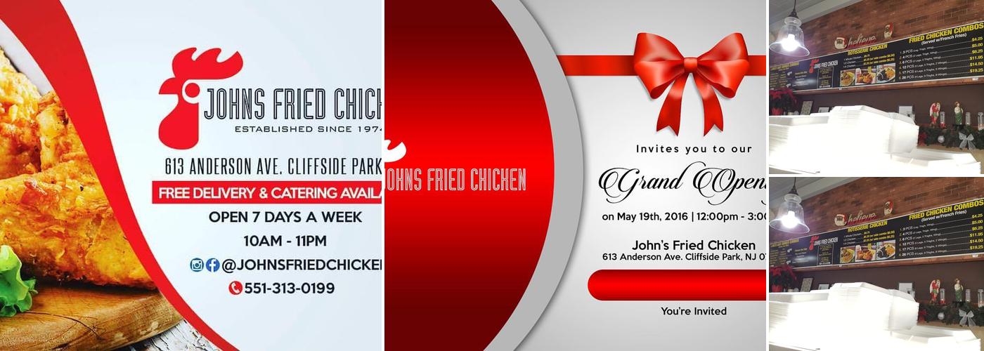 John's Fried Chicken Menu