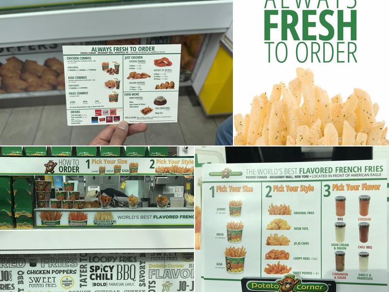 Potato Corner Menu