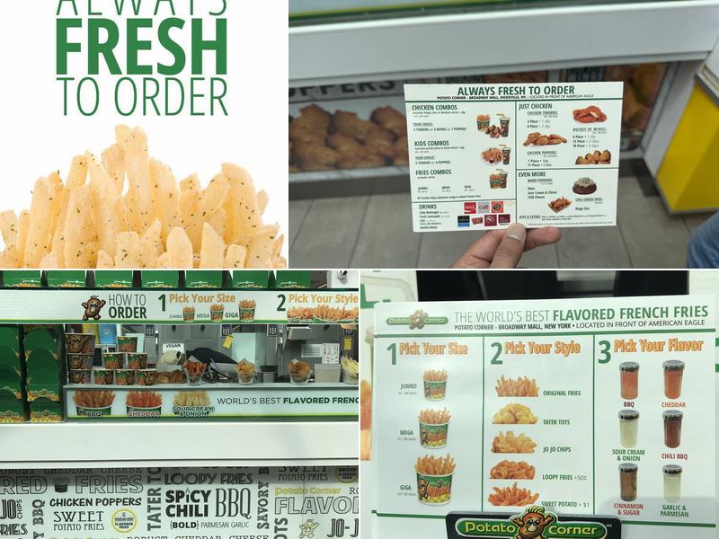 Potato Corner Menu