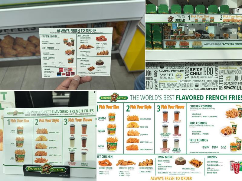 Potato Corner Menu
