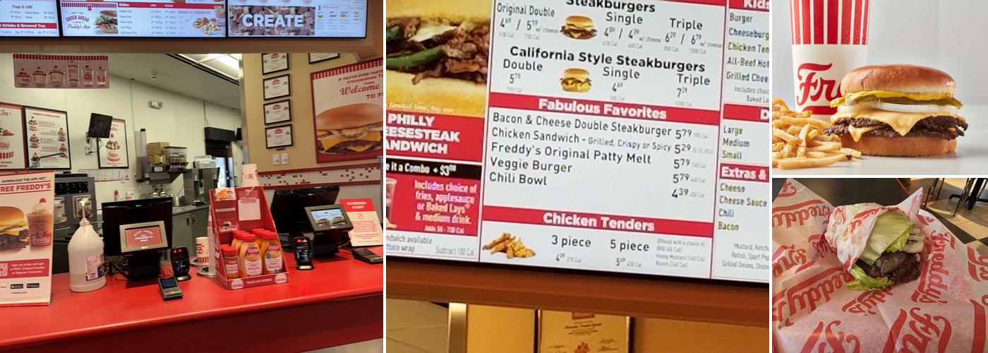 Freddy's Frozen Custard & Steakburgers Menu