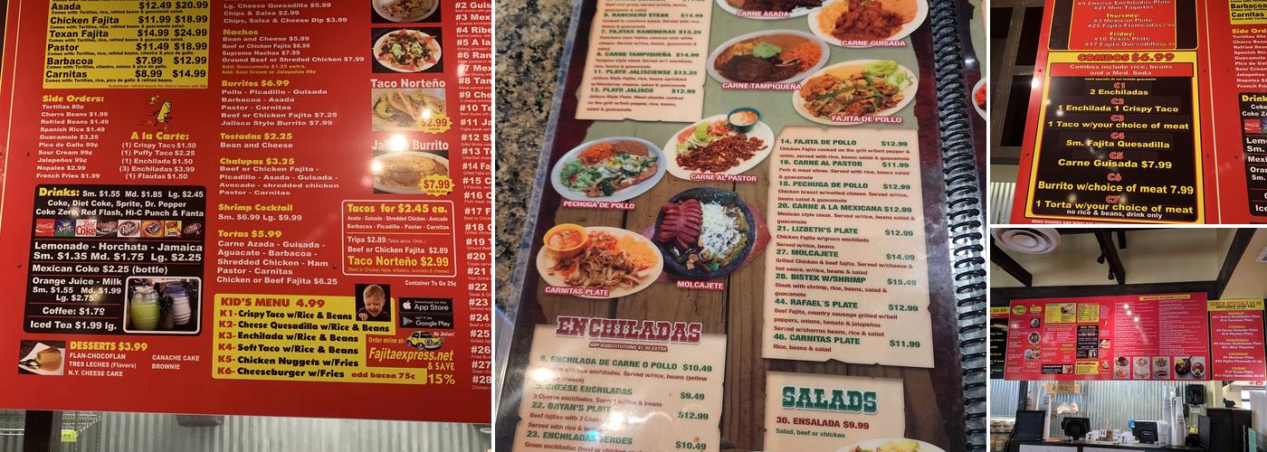 The Rodeo Bar And Grill Menu