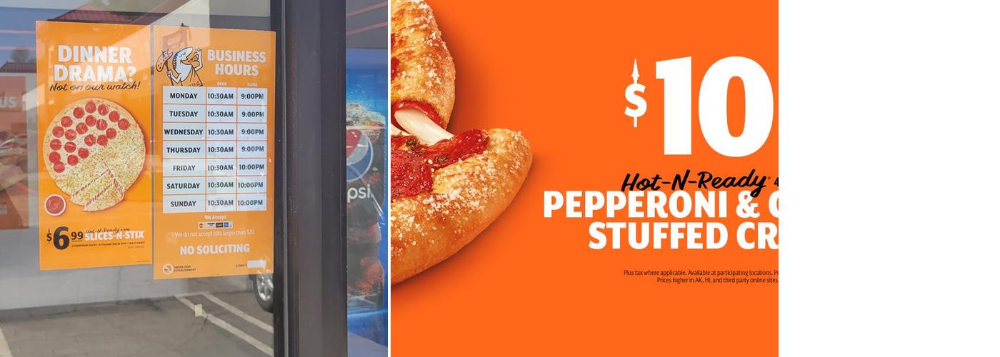 Little Caesars Pizza Menu