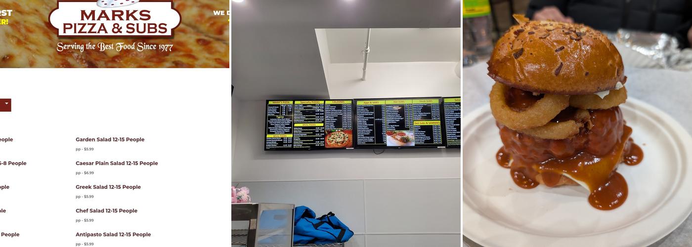 Mark’s Pizza & Subs Menu