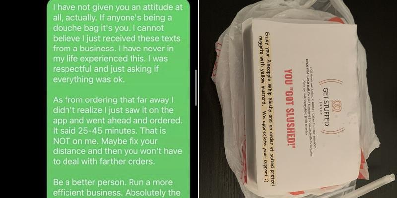 Get Stuffed Too Menu