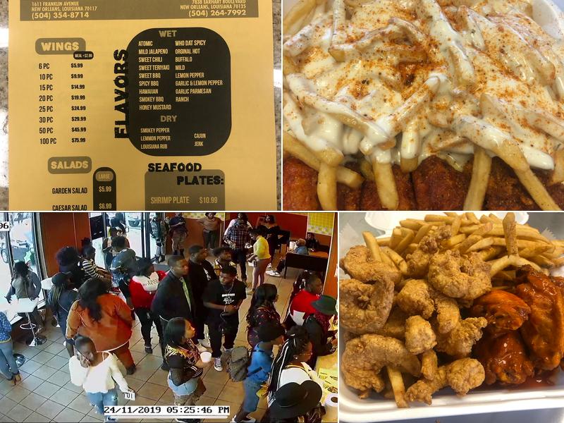 WHO DAT wings & more #2 Menu