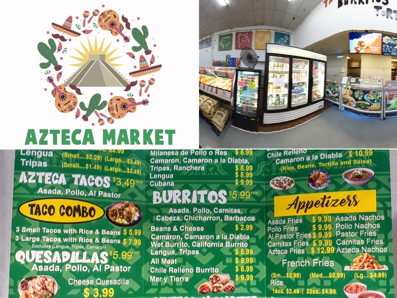 Azteca Market Menu