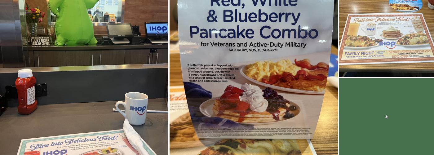 IHOP Menu
