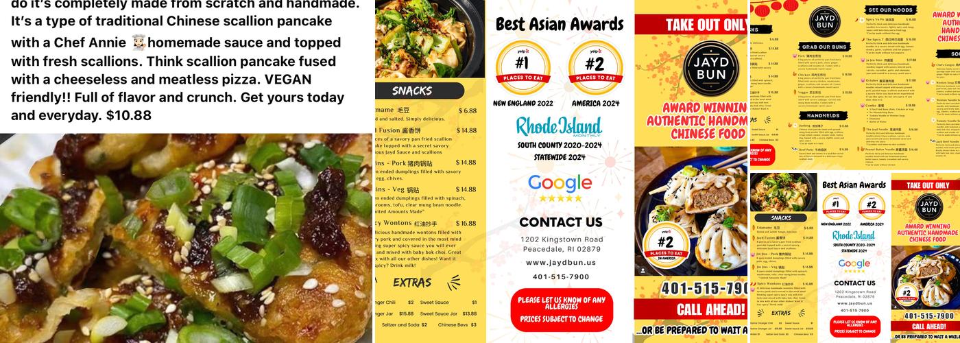 JAYD BUN Menu