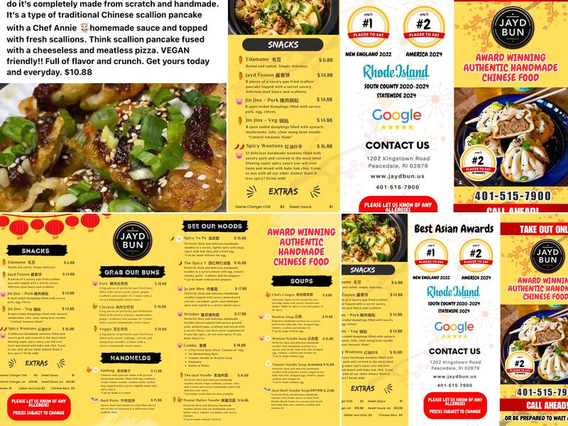 JAYD BUN Menu