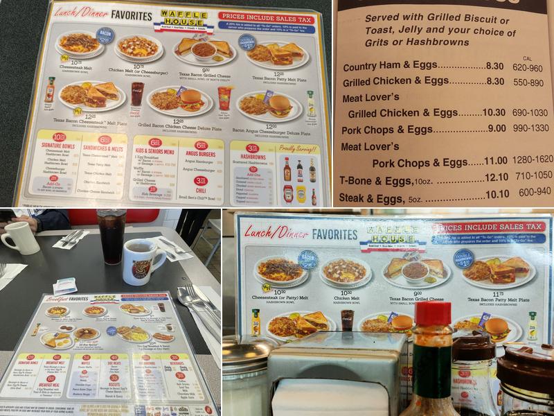 Waffle House Menu