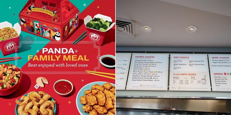 Panda Express Menu