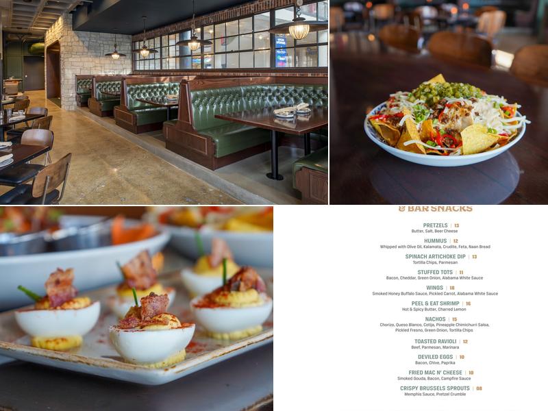 The Train Shed at Union Station Menu