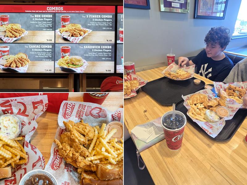 Raising Cane's Chicken Menu