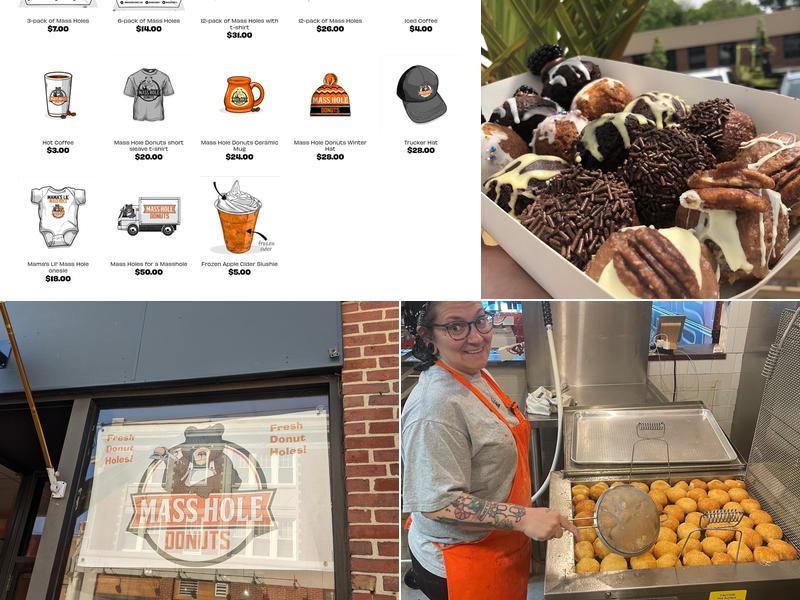 Mass Hole Donuts Menu
