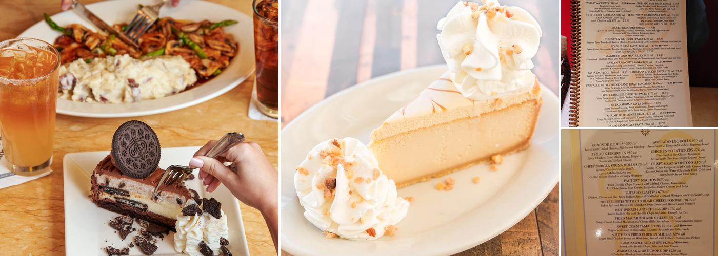 The Cheesecake Factory Menu