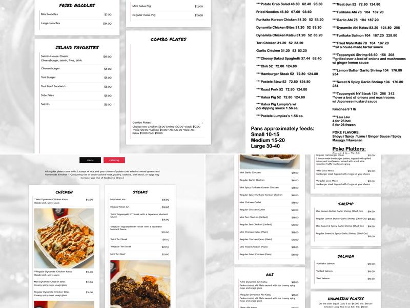 Grinds 2 Da Max Menu