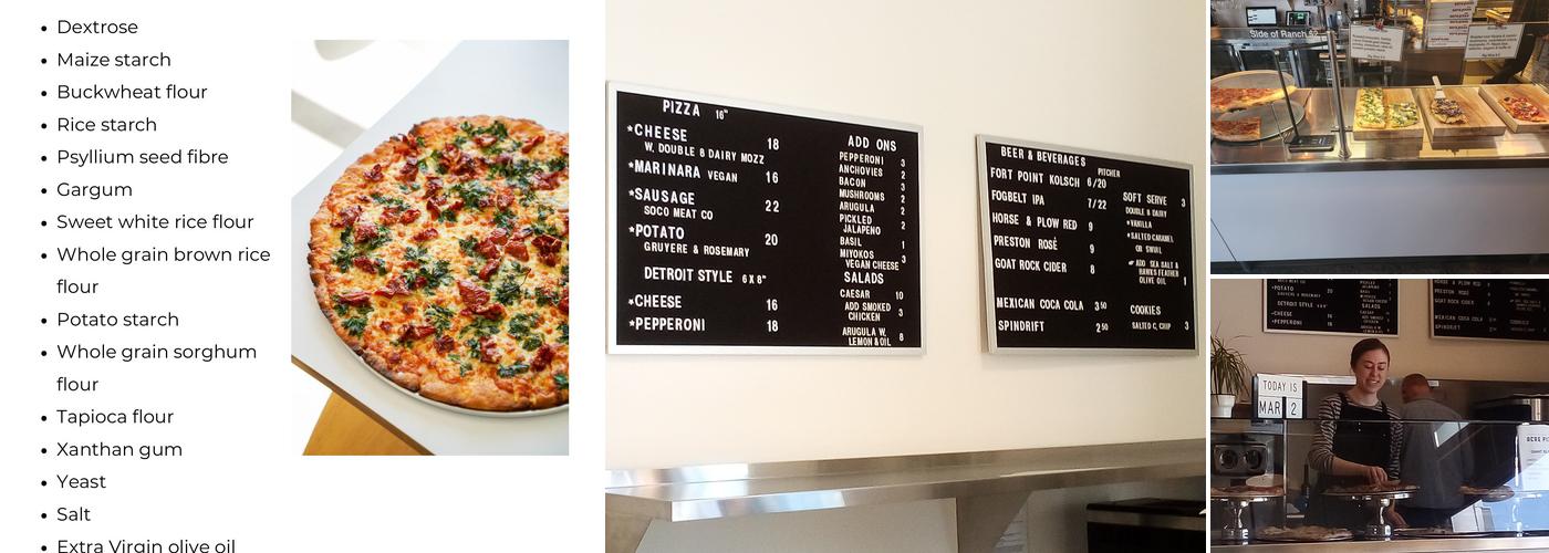 Acre Pizza Menu