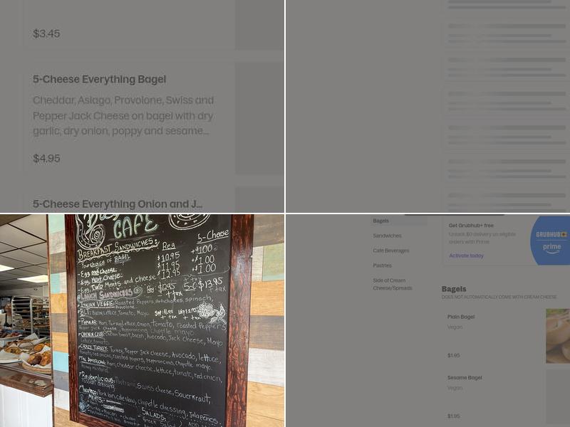 Bagelicious Café Ventura Menu