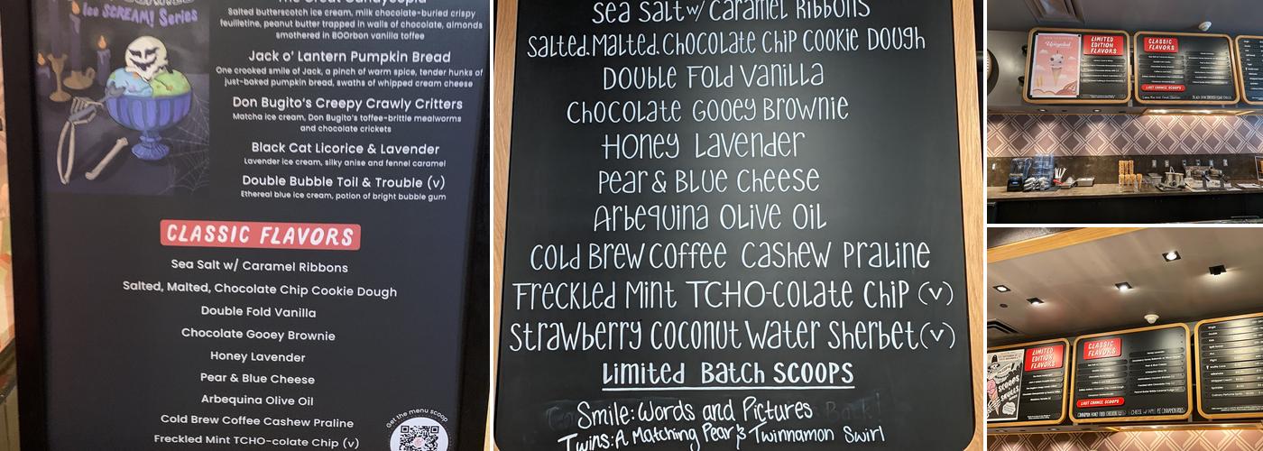 Salt & Straw Menu