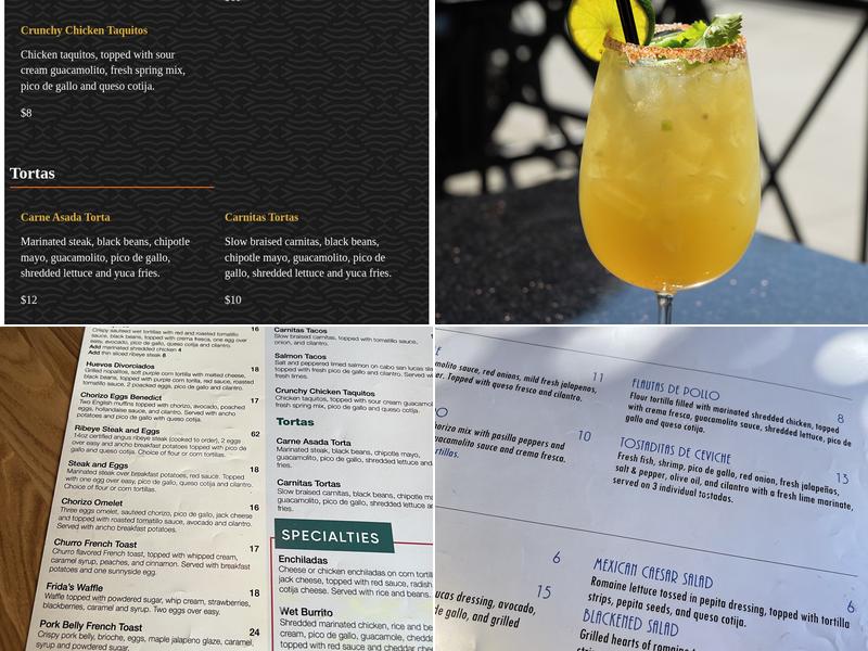 Corazon Taste of Mexico Menu