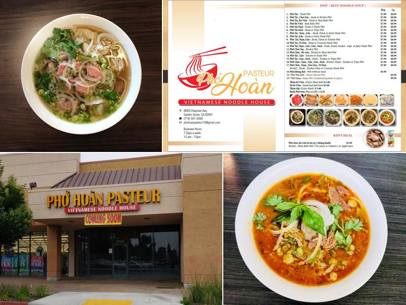 Pho Hoan Pasteur Menu